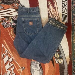 Carhartt Flannel lined Jeans 34’30